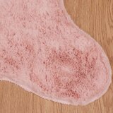  Faux Rabbit Fur Rug Olite Ružičasta 50 x 80 cm Poliester | shoptok.hr