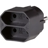 Razdjelnik LUX 2-STRUKI EURO CRNI