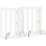 Zložljiva ograda za hišne ljubljenčke 4 pcs Bela, (5000215006) | Shoptok.si