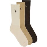 Polo Ralph Lauren Nogavice POLO PLR RB-CREW SOCK-3 PACK Večbarvna Cene