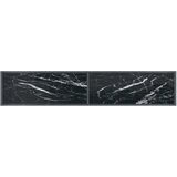 vidaXL Konzolni stol crni 180 x 35 x 75,5 cm od kaljenog stakla | shoptok.hr