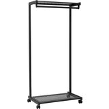Maul Garderobno stojalo bolero, VxŠxG 1660 x 780 x 460 mm, pomična izvedba, mat črne barve | Shoptok.si
