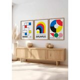WALLXPERT Huhu525 - Višenamenska dekorativna slika u okviru (3 komada) 30 x 40 cm | Eponuda.com