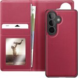 Oem Mayaxess, Denarnica 2 v 1 za Galaxy S26 Plus – snemljiv ovitek, Rdeča, (5000274524) | Shoptok.si