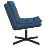  Vrtljiv stol Modra 63 x 75 x 76 cm blago, (5000288943) | Shoptok.si