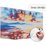 Slikanje po številkah SONČNI ZAHOD ZA GORAMI - Level Medium | Shoptok.si