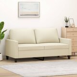  Dvosjed od tkanine krem 140 cm od umjetne kože | shoptok.hr