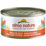 Almo Nature Varčno pakiranje 24 x 70 g - Piščanec & buča Cene