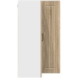  Zidni kutni ormar Lucca Hrast sonoma 57 x 57 x 100 cm | shoptok.hr