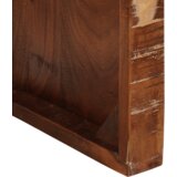 vidaXL Konec mize večbarvno trden predelan les | Shoptok.si