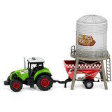 Farm set with Tractor Stable Silo Figures Animals Tools 49 pcs. | Shoptok.si