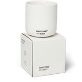 Pantone Bela keramična skodelica za kapučino 175 ml Cortado Cloud Dancer - | Shoptok.si