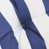  Jastučić za van 4 pcs Plava i bijela 120 x 50 x 7 cm Tkanina - 4 | shoptok.hr