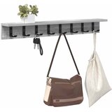  Vješalica za kapute na zidu Siva Sonoma 80 x 10,5 x 10,5 cm | shoptok.hr