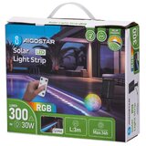 Aigostar LED RGB prigušiva solarna traka LED/1,6W/3,2V 5 m IP65 + daljinski upravljač | Eponuda.com