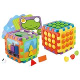  Didaktična kocka Button Nail 2v1 | Shoptok.si