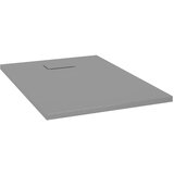 vidaXL Kad za tuš SMC siva 100x70 cm | Shoptok.si