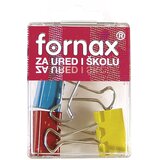  KVAČICE ZA PAPIR 25MM PK4 FORNAX BC-31 SORTIRANO BLISTER Cijene