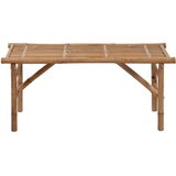  Sklopiva vrtna klupa s jastukom 118 cm od bambusa | shoptok.hr