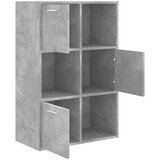 Ormarić Omara za shranjevanje betonsko siva 60x29,5x90 cm iverna plošča, (20622538) | Shoptok.si