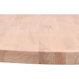 Stolna ploča Ø 70 x 2 5 cm okrugla od masivne bukovine | shoptok.hr