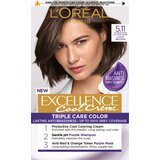 L´Oréal Paris barva za lase - EXCELLENCE Cool Cremes - 5.11 Ultra Ash Light Brown | Shoptok.si