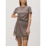 Reserved Haljina s čipkom - bež | shoptok.hr