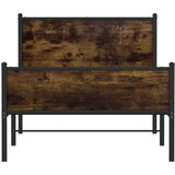 Metalni okvir kreveta s uzglavljem i podnožjem 100 x 200 cm | shoptok.hr