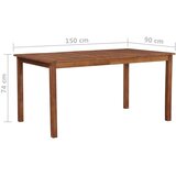  Zunanja jedilna garnitura 7-delna poli ratan črna in rjava, (20680717) | Shoptok.si
