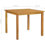  5-dijelni vrtni blagovaonski set crni | shoptok.hr