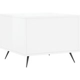  Stolići za kavu 2 kom sjajni bijeli 50x50x40 konstruirano drvo | shoptok.hr
