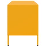 TV ormarić žute boje senfa 68 x 39 x 50,5 cm čelični | shoptok.hr