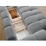 Bobochic Paris Temno siva raztegljiva/s prostorom za shranjevanje sedežna garnitura iz šenilje 278 cm Everest – | Shoptok.si