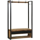  Stalak za odjeću Smeđa 110 x 40 x 179 cm Čvrsto drvo manga | shoptok.hr
