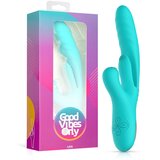 Good Vibes Only Potisni rabbit vibrator s stimulatorjem G-točke - Lisa | Shoptok.si