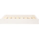  Krevet za pse bijeli 71,5x54x9 cm od masivne borovine | shoptok.hr