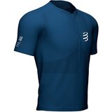  Majica Compressport Trail half-zip fitted SS top Blue - XL | shoptok.hr