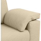  Set Kauča od 2 Dijela s Jastucima Krem Tkanina | shoptok.hr