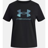 Under Armour Girls' T-shirt UA G Rival Shimmer SS-BLK - Girls Cene