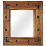 vidaXL Ogledalo od masivnog bagremovog drva 50 x 50 cm Cijene