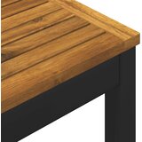  Stol za bar u vrtu Prirodna i crna 141 x 80,5 x 105 cm | shoptok.hr