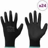 Rukavice za rad 24 pcs Crna 11 / XXL Poliester | shoptok.hr