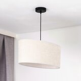  Duolla - Visilica na sajli OVAL 1xE27/15W/230V siva | Eponuda.com