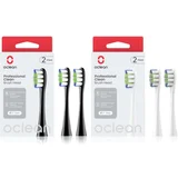 Professional Clean Set nadomestne glave za zobno ščetko Black & White