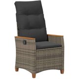  Ležeči vrtni stol Siva in temno siva 64 x 57,5 x 112 cm, (5000285785) | Shoptok.si
