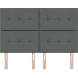  LED Okvir za vzglavnik Temno siva 72 cm Tkanina, (22051976) | Shoptok.si