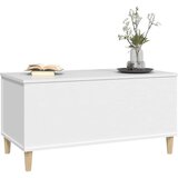  Stolić za kavu bijeli 90 x 44 5 x 45 cm od konstruiranog drva | shoptok.hr