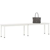  Klupa Bijelo 200 x 35 x 45 cm Čvrsto borovo drvo | shoptok.hr