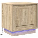  Noćni ormar S LED lampica 2 pcs Sonoma hrast 44 x 34,5 x 45 cm | Eponuda.com