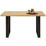 Zandiara jedilna miza canu, divji hrast, 140x90 | Shoptok.si